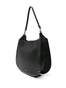 Valentino Garavani Rockstud leren schoudertas - 0NO NERO