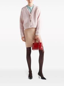 Prada Galleria lakleren shopper - Rood
