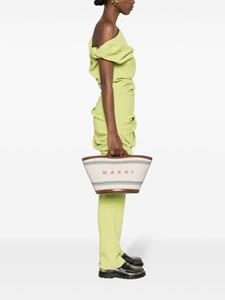 Marni Tropicalia kleine shopper - Beige
