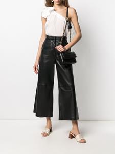 Tory Burch Fleming verstelbare schoudertas - Zwart