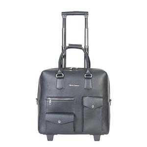 Olivia Lauren Onyx Business Trolley zwart Zakelijke koffer