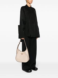 Prada Leren schoudertas - Beige