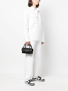 Patrizia Pepe Fly Bamby leren tas - Zwart