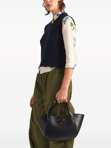 Prada Shopper met logo - Zwart