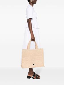 Patou JP logo-appliqué tote bag - Beige