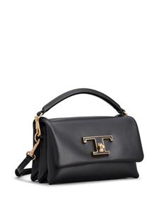 Tod's T Timeless leren schoudertas - Zwart