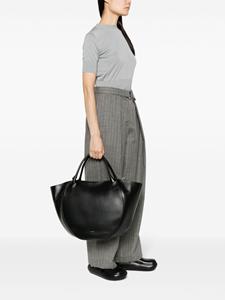 Wandler Mia leren shopper - Zwart