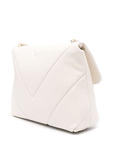 Patrizia Pepe logo-plaque shoulder bag - Beige