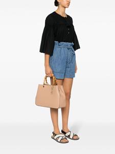 TWINSET logo-charm tote bag - Beige