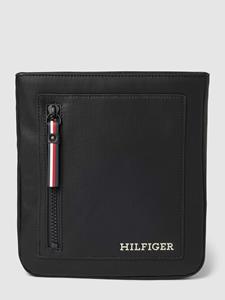 Tommy Hilfiger Zwarte Polyurethaan Schoudertas voor Heren
