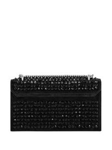 Philipp Plein small crystal-embellished shoulder bag - Zwart