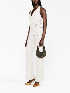 PINKO Shopper verfraaid met stras - Zwart