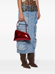 The Attico Sunrise faux-leather shoulder bag - Rood