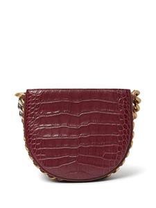 Stella McCartney Frayme kleine schoudertas - Rood