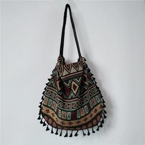 Aliwood Vintage Boheemse Fringe Schoudertas Vrouwen kwastje Boho Hippie Gypsy franje vrouwen handtassen Open tas tassen
