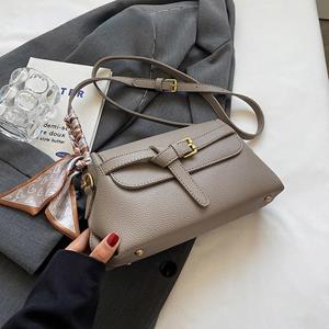 RUWB BAGS Kleine PU-leren schoudertassen voor dames 2023 Modemerk Designer Trend Lint Handtassen en portemonnees