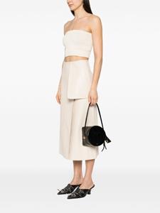 Jacquemus Le Vanito leather tote bag - Zwart
