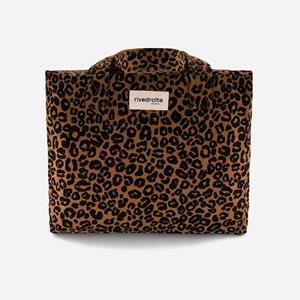 RIVE DROITE PARIS Tas met ritssluiting en luipaardprint Celestin