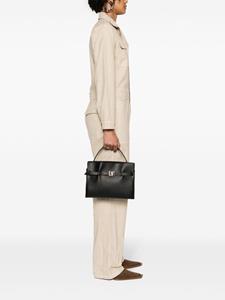 DKNY small Bushwick leather shoulder bag - Zwart