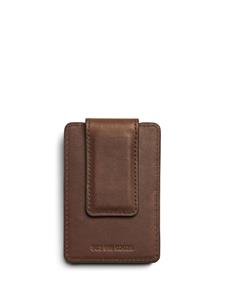 Shinola Leren portemonnee - Bruin