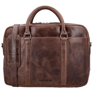 Micmacbags Laptoptas 15.6'' Next Navajo Donker Bruin