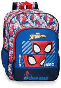Marvel Spider man Hero rugzak junior blauw/rood