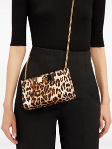 Giuseppe Zanotti Annhita silk clutch bag - Bruin