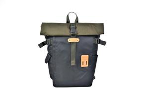 Harvest Label NORIKURA ROLLTOP BACKPACK 2.0 14-Two-tone black