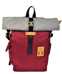 Harvest Label NORIKURA ROLLTOP BACKPACK 2.0 14-Dark-red