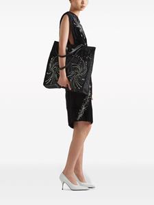 Prada Re-Nylon grote shopper - Zwart