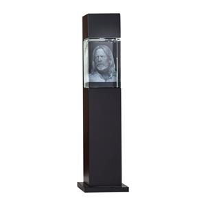 Gedenkartikelen Gedenkzuil 47cm voor 3D FotoGlas 90x130x75mm VT