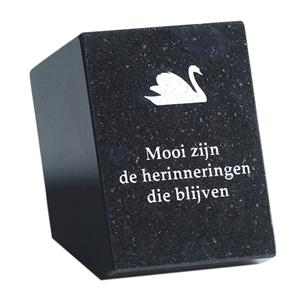 Gedenkartikelen Gedenksteen: Mooi zijn de herinneringen die blijven