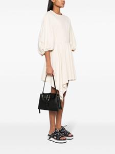 Furla logo-buckle shoulder bag - Zwart