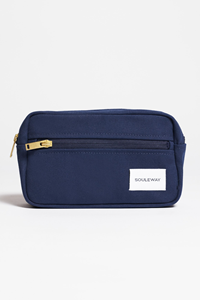 Souleway Damen vegan Hip Bag Navy Blue