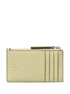 Tory Burch Fleming Soft leren pasjeshouder - Beige