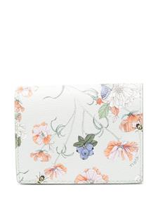 Furla Camelia portemonnee met bloemenprint - Groen