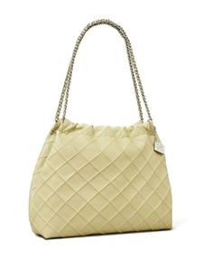 Tory Burch Fleming Soft leren shopper - Beige