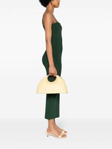 Jacquemus Le petit Calino leren tas - Geel