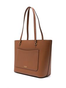 Lauren Ralph Lauren medium Karly leather tote bag - Bruin