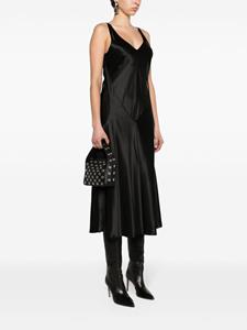 KHAITE Elena leren shopper - Zwart