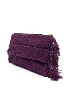 La DoubleJ Hand Pochette clutch bag - Paars
