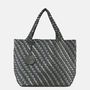 Ilse jacobsen Reversible Tote bag BAG06C - 410718 Army Gun Metal | Army Gun Metal