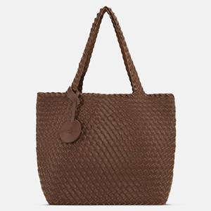 Ilse jacobsen Reversible Tote Bag BAG08 M - 239236 Bison Cashew | Bison Cashew