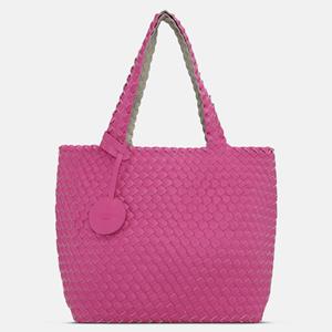 Ilse jacobsen Reversible Tote Bag BAG08 M - 399151 Azalea Pink Sand | Azalea Pink Sand