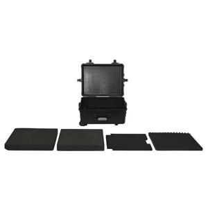 bonnevie Flugkoffer mit Rollen Schwarz 58x45x27 cm pp vidaXL388689