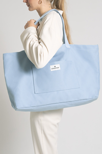 Souleway Damen vegan Shopper Dusty Blue