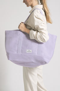 Souleway Damen vegan Beach Bag Soft Lavender