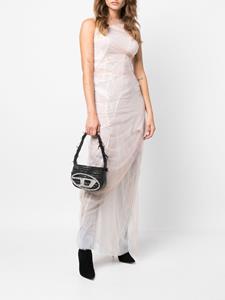 Diesel 1DR canvas schoudertas - Grijs