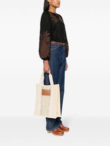ISABEL MARANT Raffia shopper - Beige