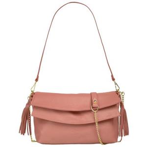 Samantha Look Schoudertas echt leer, made in italy